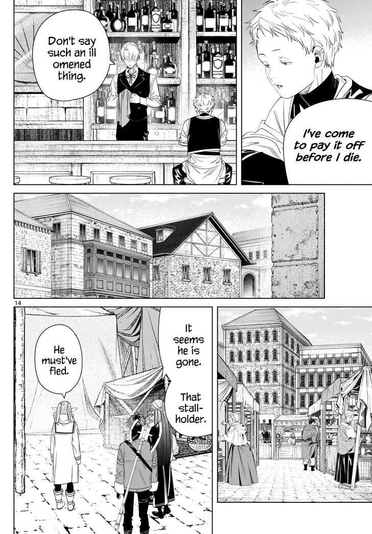 Frieren: Beyond Journey's End Manga Chapter 133 page 14 - Silver Coins scene