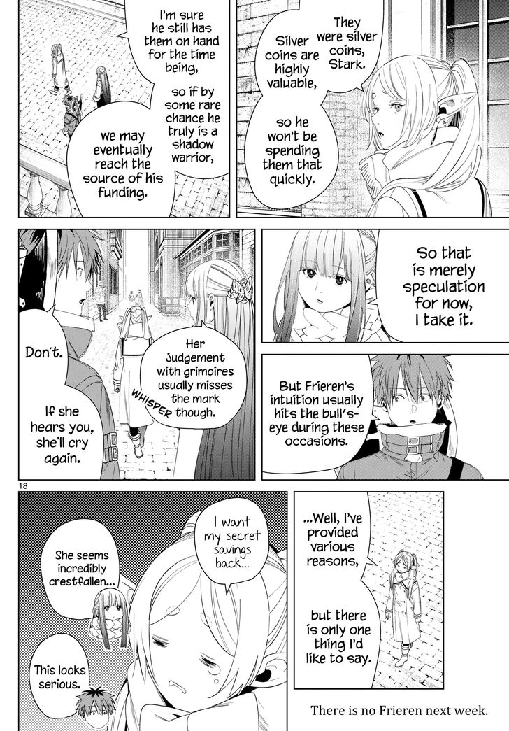 Frieren: Beyond Journey's End Manga Chapter 133 page 18 - Silver Coins scene