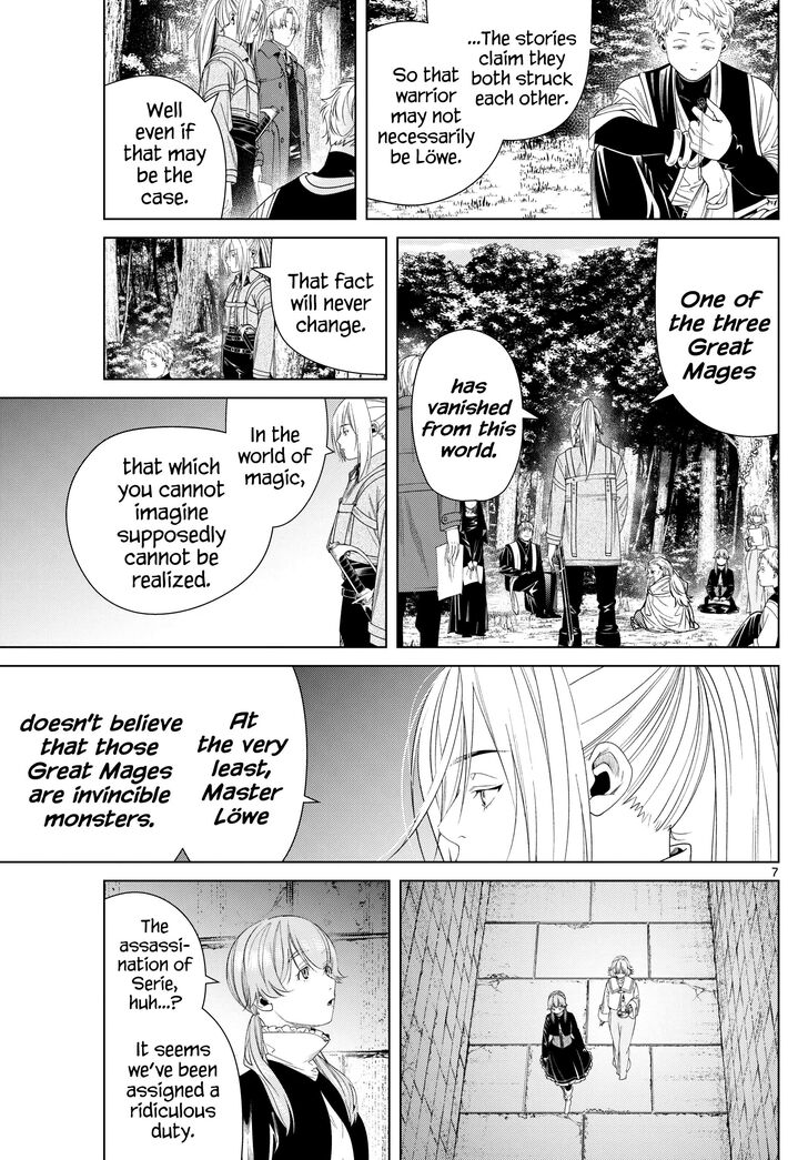 Frieren: Beyond Journey's End Manga Chapter 133 page 7 - Silver Coins scene