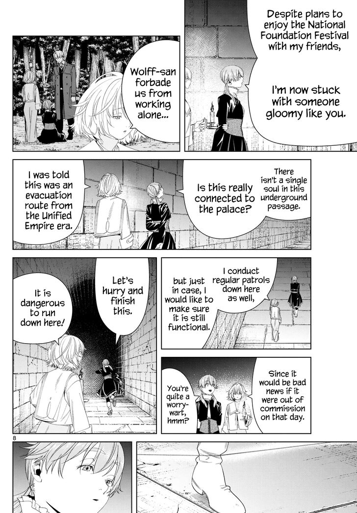 Frieren: Beyond Journey's End Manga Chapter 133 page 8 - Silver Coins scene