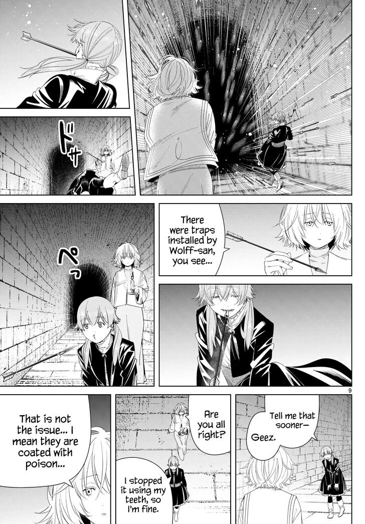 Frieren: Beyond Journey's End Manga Chapter 133 page 9 - Silver Coins scene