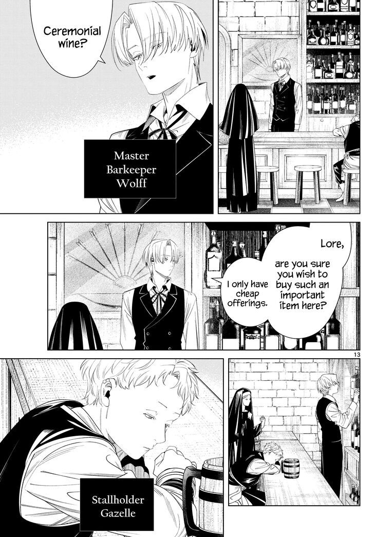 Frieren: Beyond Journey's End Manga Chapter 134 page 13 - Trace Back scene