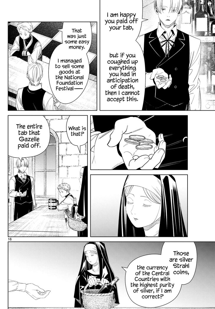 Frieren: Beyond Journey's End Manga Chapter 134 page 16 - Trace Back scene