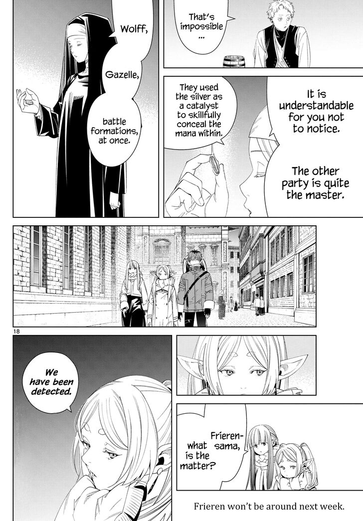 Frieren: Beyond Journey's End Manga Chapter 134 page 18 - Trace Back scene