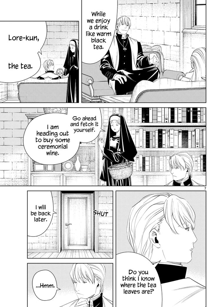 Frieren: Beyond Journey's End Manga Chapter 134 page 7 - Trace Back scene