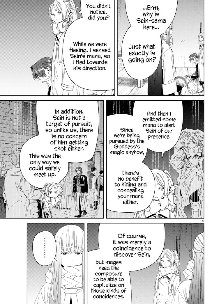 Frieren: Beyond Journey's End Manga Chapter 136 page 9 - Reunion scene