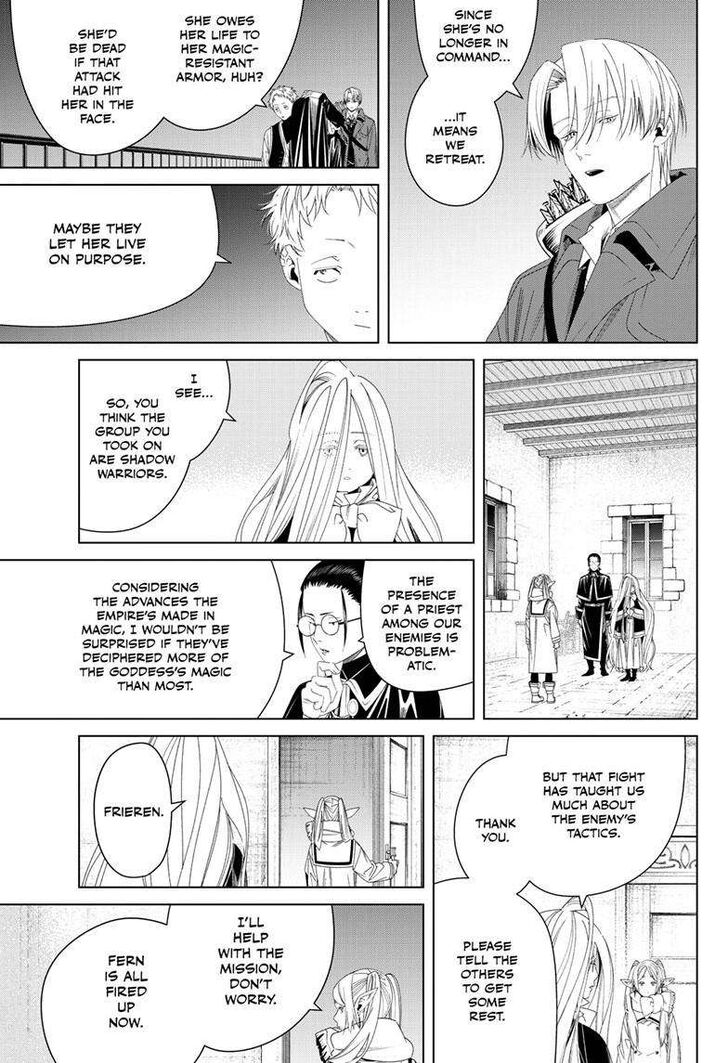 Frieren: Beyond Journey's End Manga Chapter 137 page 13 - Repel scene