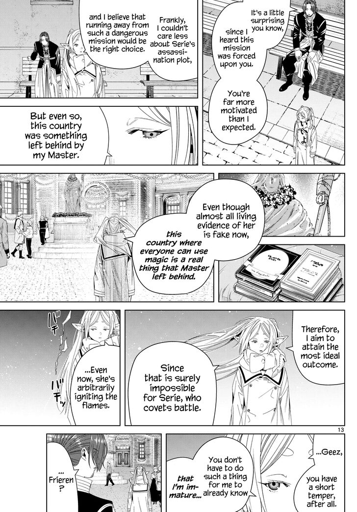 Frieren: Beyond Journey's End Manga Chapter 139 page 13 - Kreis the Blacksmith scene