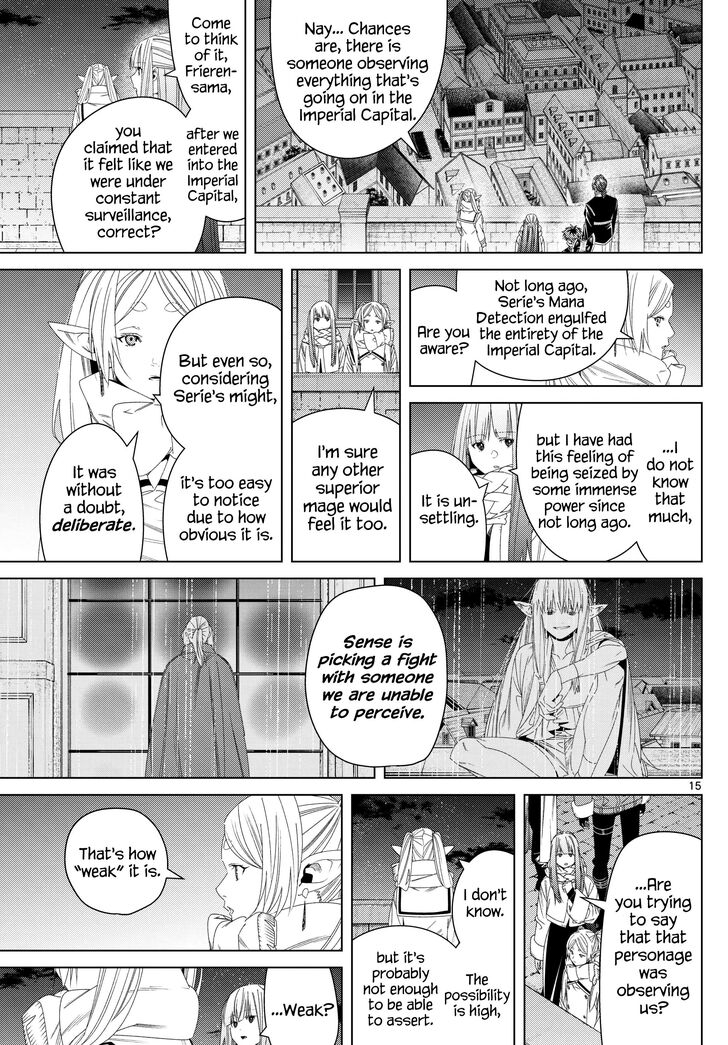 Frieren: Beyond Journey's End Manga Chapter 139 page 15 - Kreis the Blacksmith scene