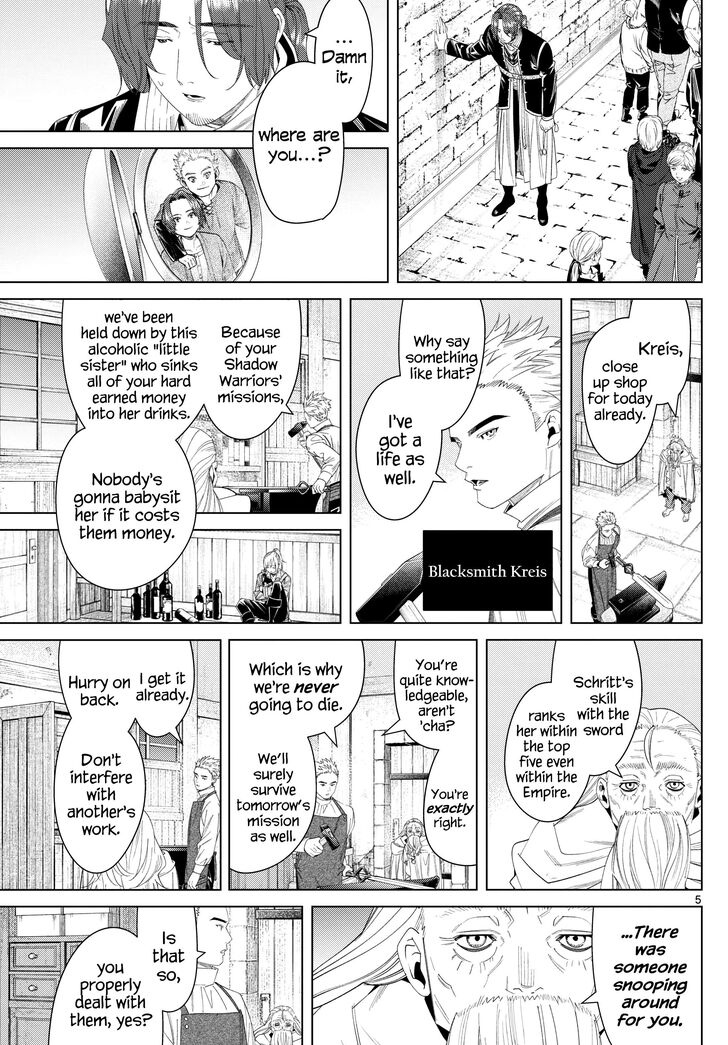Frieren: Beyond Journey's End Manga Chapter 139 page 5 - Kreis the Blacksmith scene