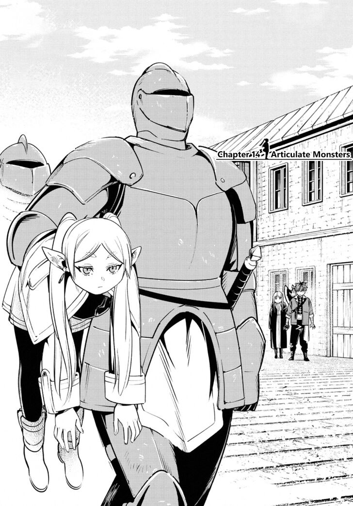 Frieren: Beyond Journey's End Manga Chapter 14 page 1 - Monsters That Speak scene