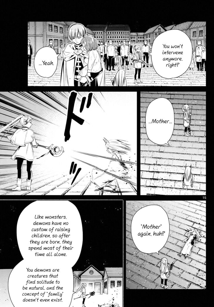 Frieren: Beyond Journey's End Manga Chapter 14 page 15 - Monsters That Speak scene