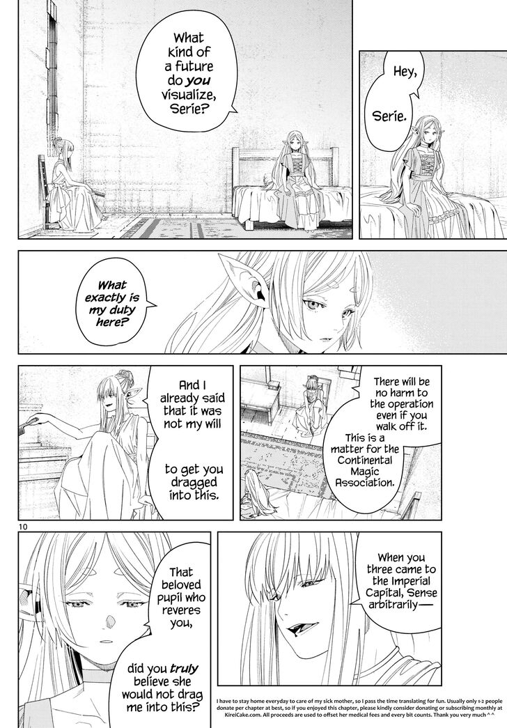 Frieren: Beyond Journey's End Manga Chapter 140 page 10 - Ballroom scene