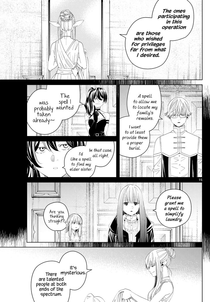 Frieren: Beyond Journey's End Manga Chapter 140 page 15 - Ballroom scene