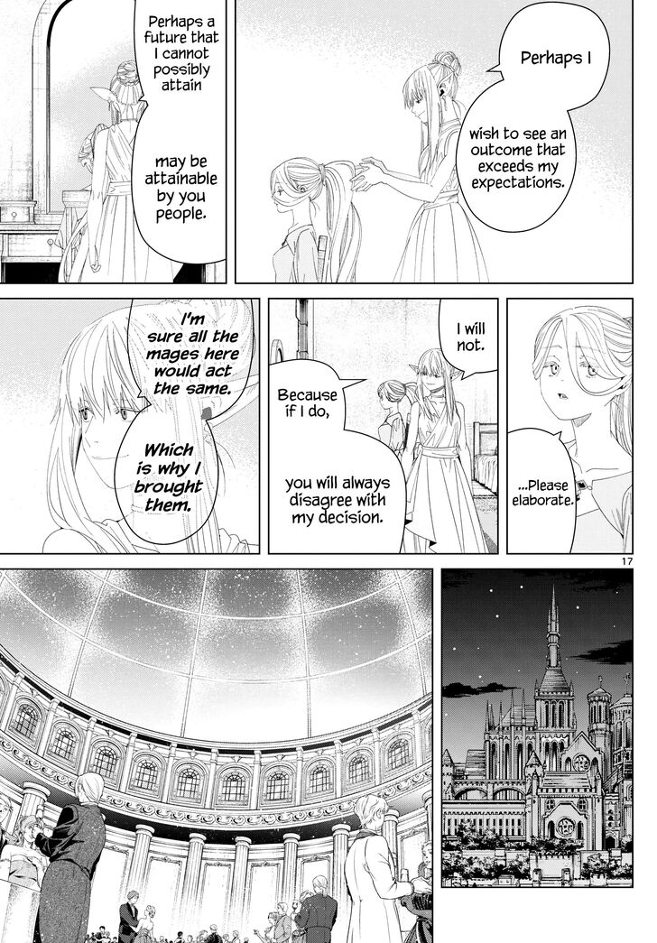 Frieren: Beyond Journey's End Manga Chapter 140 page 17 - Ballroom scene