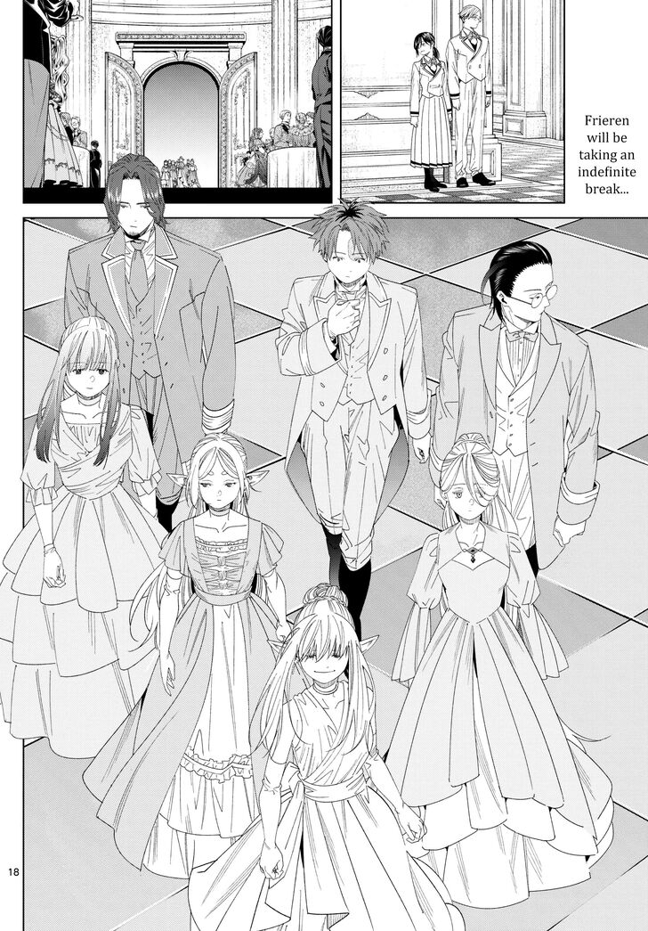 Frieren: Beyond Journey's End Manga Chapter 140 page 18 - Ballroom scene