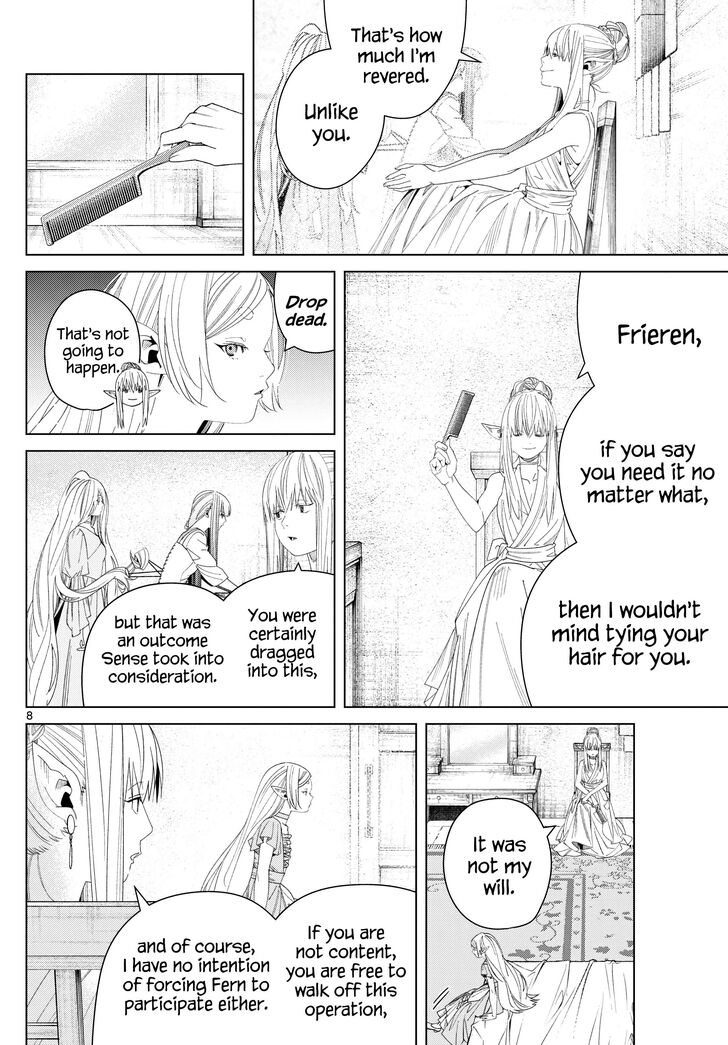 Frieren: Beyond Journey's End Manga Chapter 140 page 8 - Ballroom scene