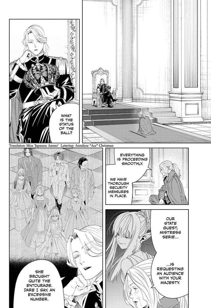 Frieren: Beyond Journey's End Manga Chapter 142 page 2 - Enemy Encounter scene
