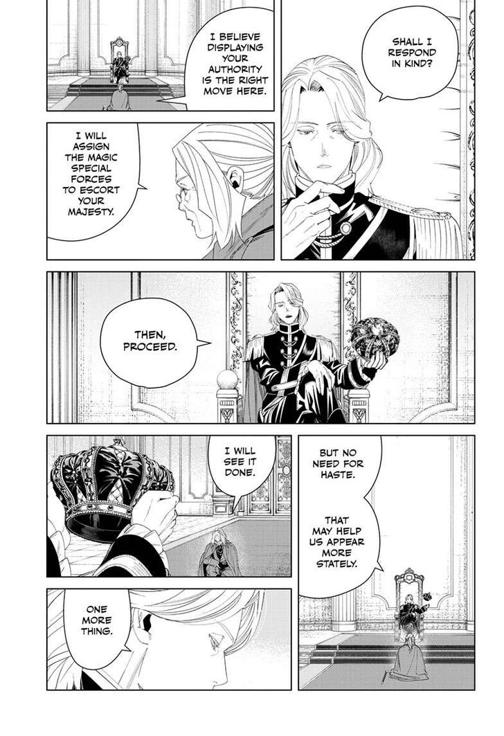 Frieren: Beyond Journey's End Manga Chapter 142 page 3 - Enemy Encounter scene