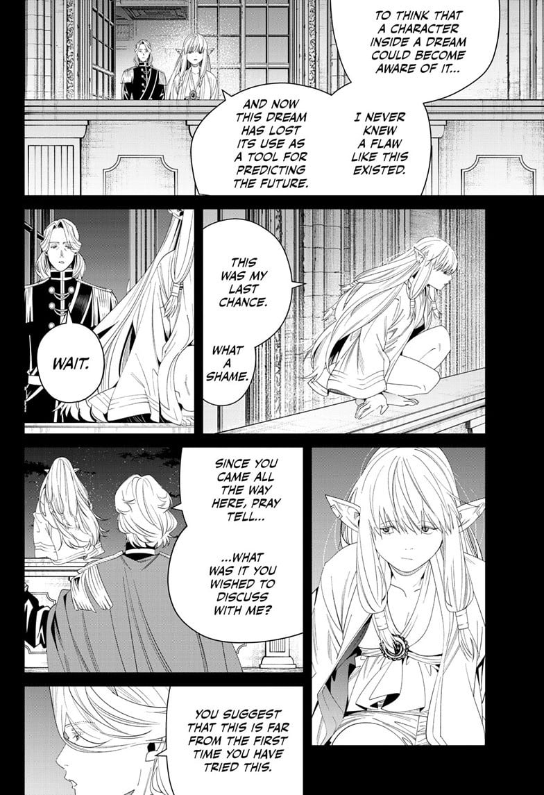 Frieren: Beyond Journey's End Manga Chapter 144 page 10 - Prophetic Dream scene