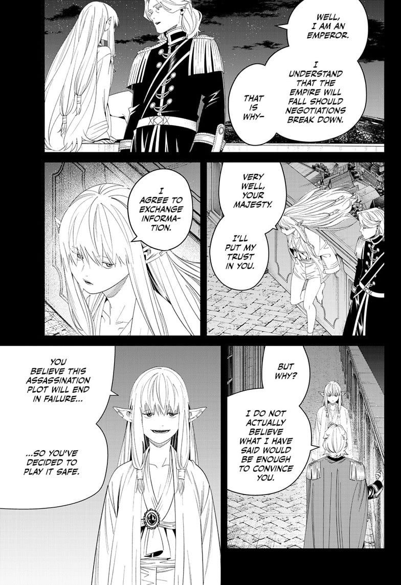 Frieren: Beyond Journey's End Manga Chapter 144 page 15 - Prophetic Dream scene