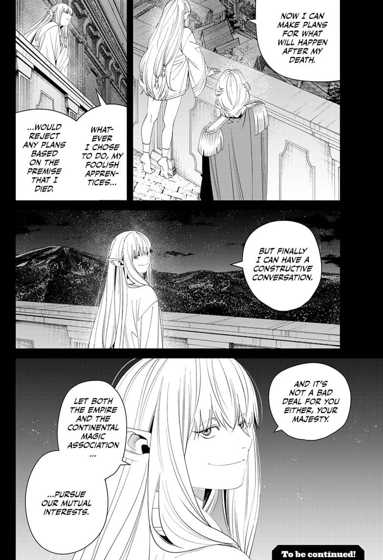 Frieren: Beyond Journey's End Manga Chapter 144 page 18 - Prophetic Dream scene