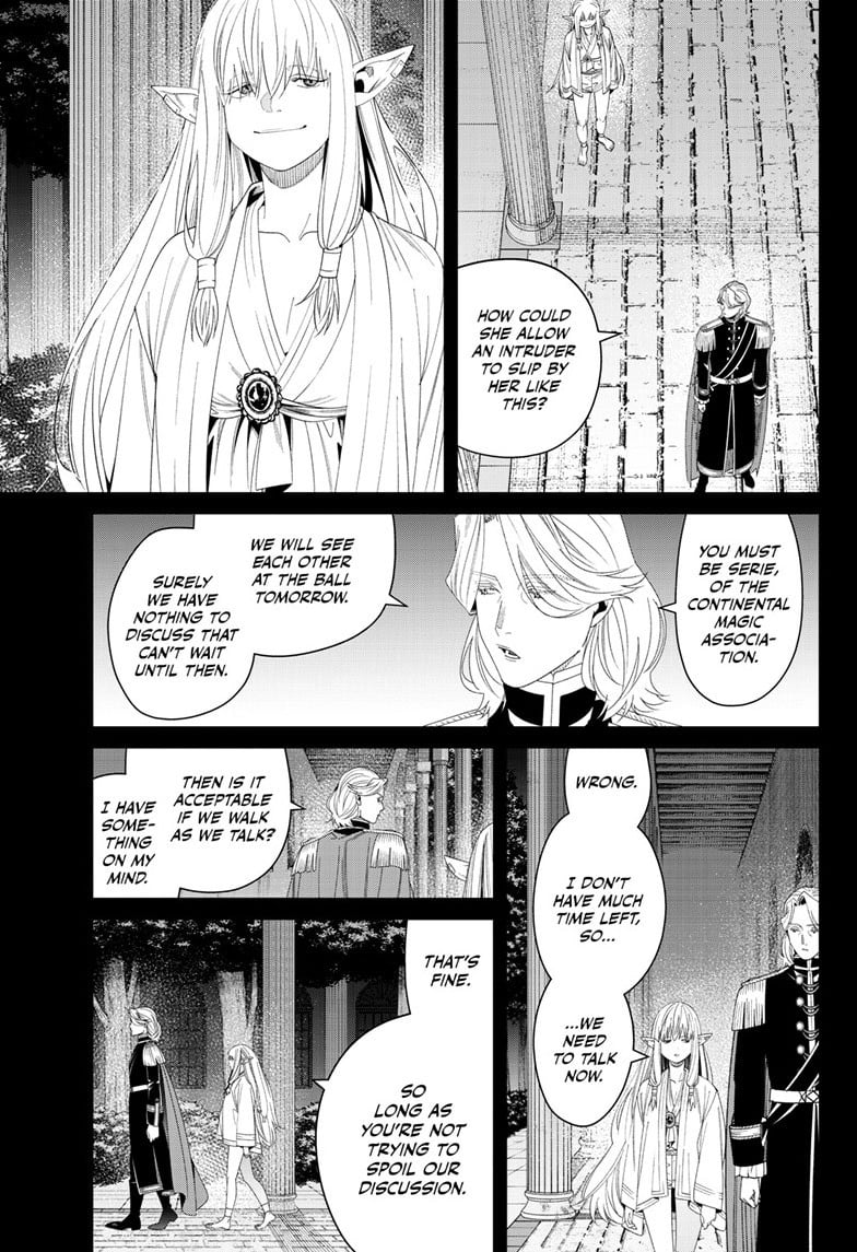 Frieren: Beyond Journey's End Manga Chapter 144 page 5 - Prophetic Dream scene