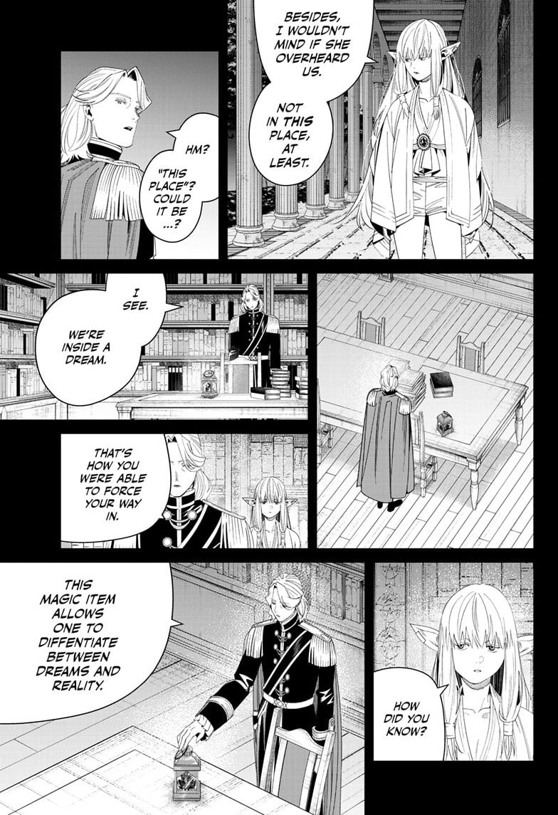 Frieren: Beyond Journey's End Manga Chapter 144 page 7 - Prophetic Dream scene