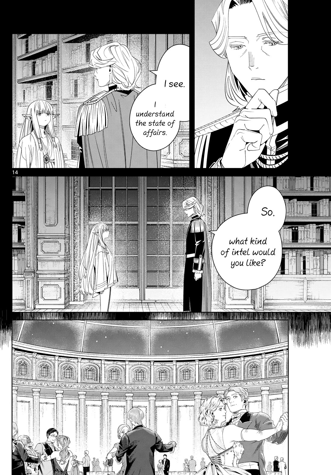 Frieren: Beyond Journey's End Manga Chapter 145 page 13 - Foresight scene