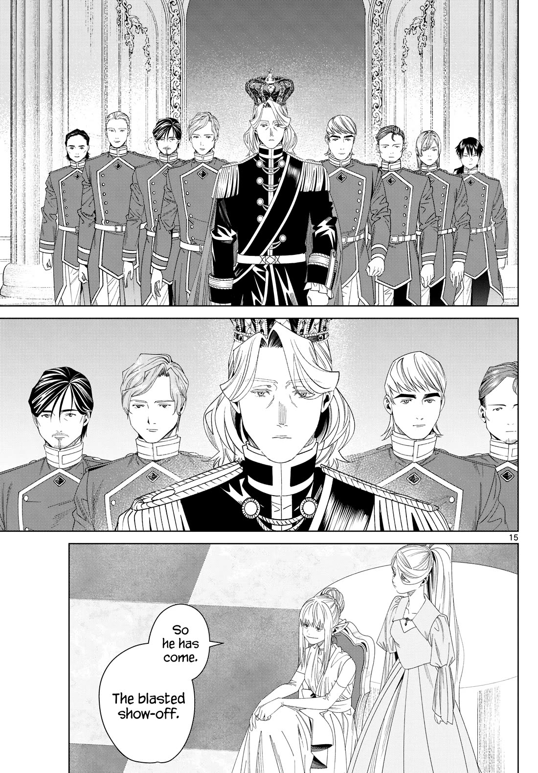 Frieren: Beyond Journey's End Manga Chapter 145 page 14 - Foresight scene