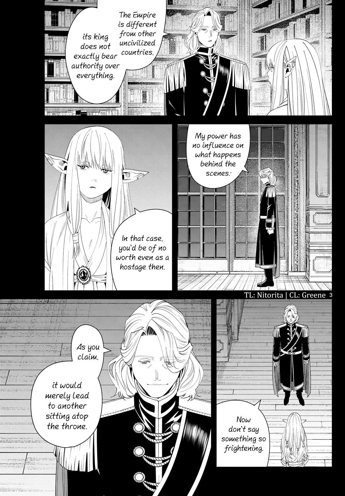Frieren: Beyond Journey's End Manga Chapter 145 page 3 - Foresight scene