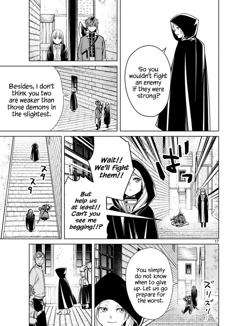 Frieren: Beyond Journey's End Manga Chapter 16 page 17 - The Murder of a Guard scene