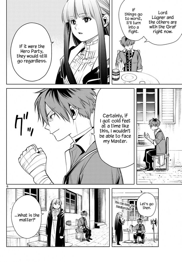 Frieren: Beyond Journey's End Manga Chapter 16 page 6 - The Murder of a Guard scene