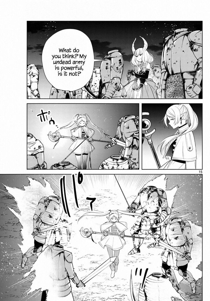Frieren: Beyond Journey's End Manga Chapter 18 page 15 - The Undead Army scene