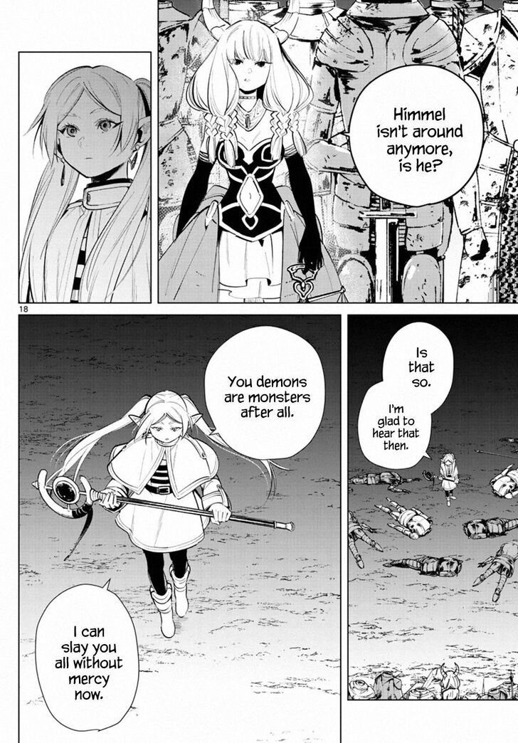 Frieren: Beyond Journey's End Manga Chapter 18 page 18 - The Undead Army scene