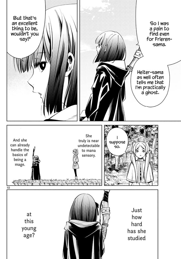 Frieren: Beyond Journey's End Manga Chapter 2 page 10 - The Priest's Lie scene