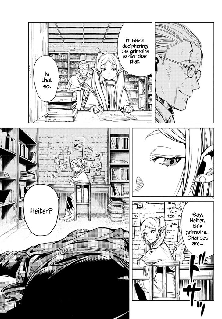 Frieren: Beyond Journey's End Manga Chapter 2 page 17 - The Priest's Lie scene
