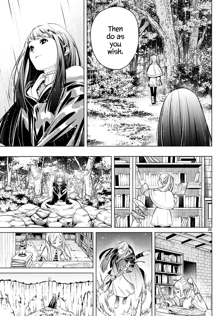 Frieren: Beyond Journey's End Manga Chapter 2 page 25 - The Priest's Lie scene