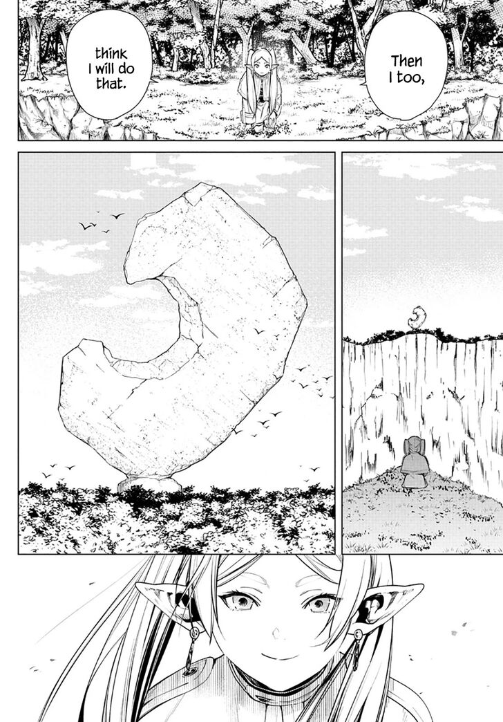 Frieren: Beyond Journey's End Manga Chapter 2 page 32 - The Priest's Lie scene