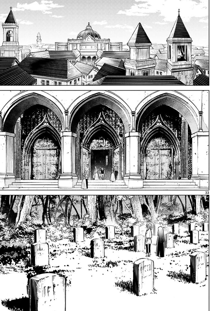 Frieren: Beyond Journey's End Manga Chapter 2 page 33 - The Priest's Lie scene