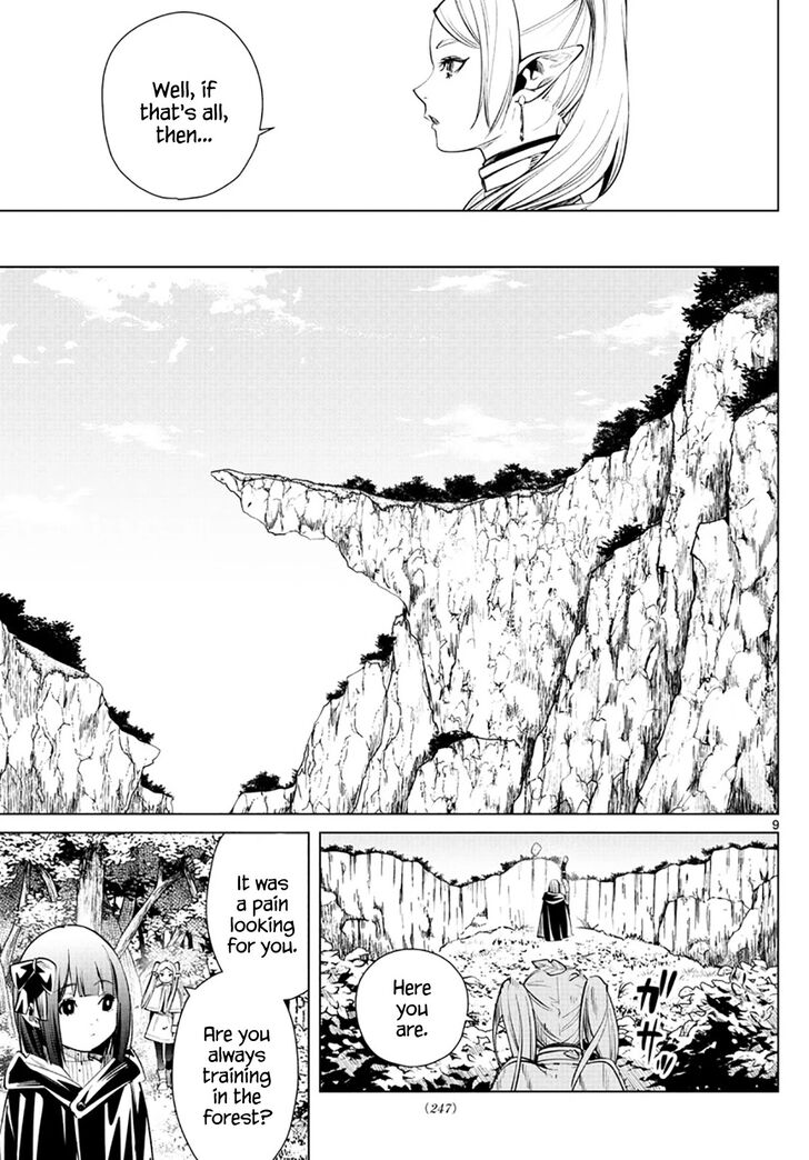 Frieren: Beyond Journey's End Manga Chapter 2 page 9 - The Priest's Lie scene