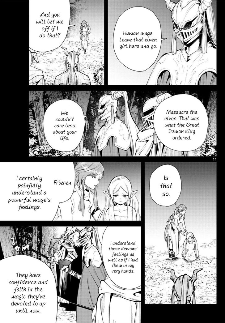 Frieren: Beyond Journey's End Manga Chapter 21 page 11 - Coward scene