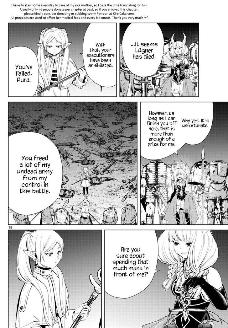 Frieren: Beyond Journey's End Manga Chapter 21 page 18 - Coward scene