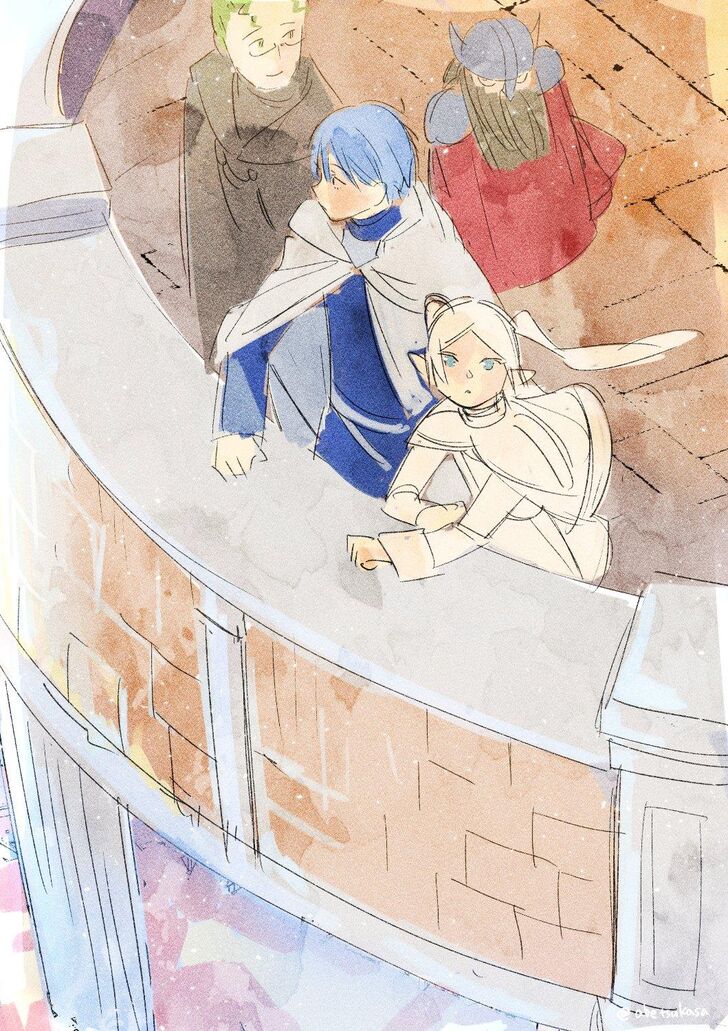 Frieren: Beyond Journey's End Manga Chapter 21 page 20 - Coward scene