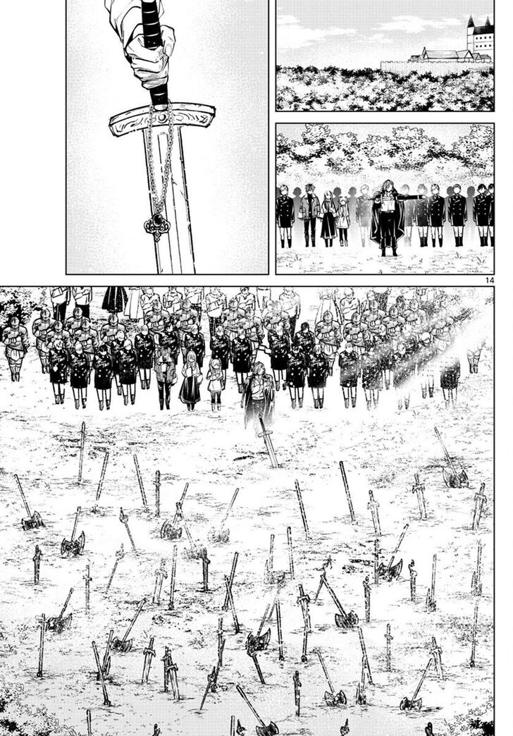 Frieren: Beyond Journey's End Manga Chapter 23 page 13 - A Victory and a Funeral scene