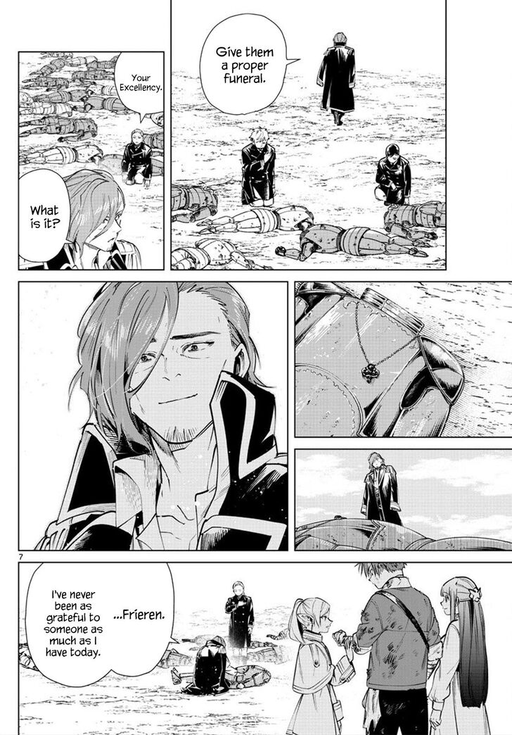 Frieren: Beyond Journey's End Manga Chapter 23 page 6 - A Victory and a Funeral scene