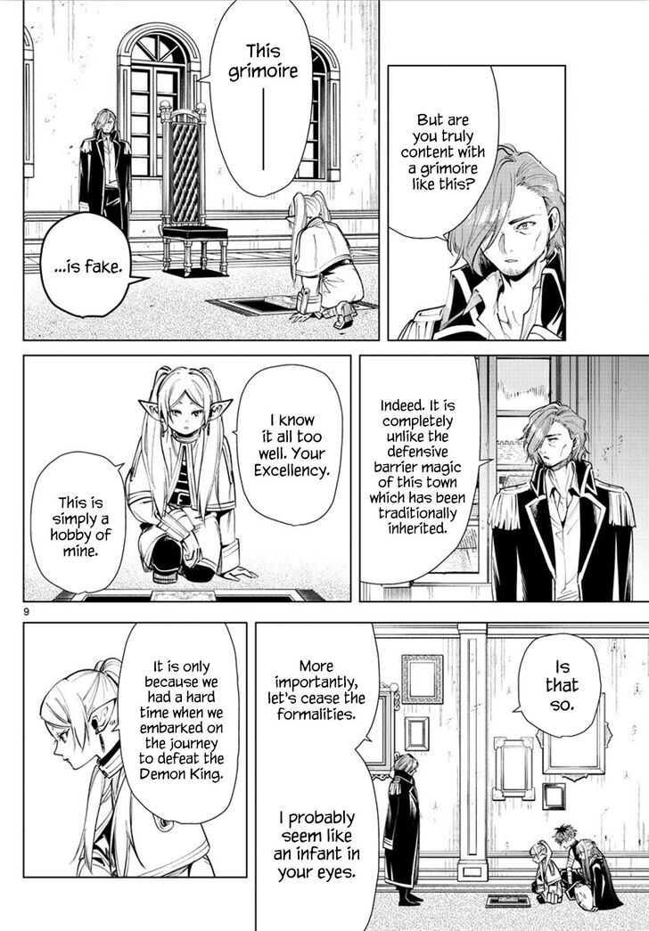 Frieren: Beyond Journey's End Manga Chapter 23 page 8 - A Victory and a Funeral scene