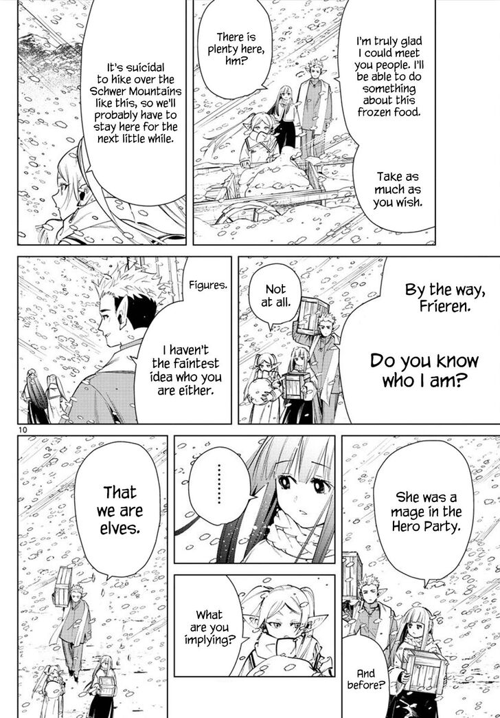 Frieren: Beyond Journey's End Manga Chapter 24 page 10 - The Elves' Wish scene