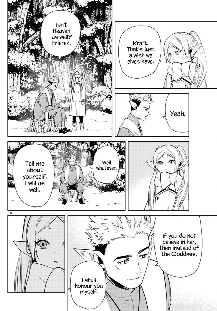 Frieren: Beyond Journey's End Manga Chapter 24 page 14 - The Elves' Wish scene