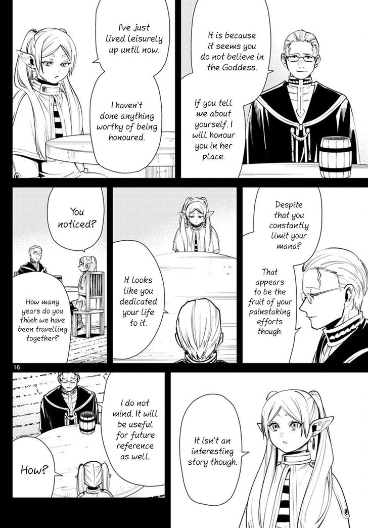 Frieren: Beyond Journey's End Manga Chapter 24 page 16 - The Elves' Wish scene